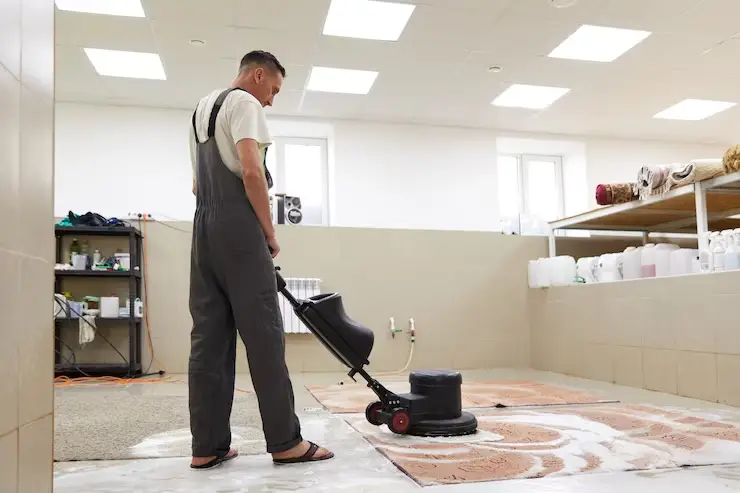 carpet-chemical-cleaning-with-professionally-disk-machine-early-spring-cleaning-regular-clean-up_
